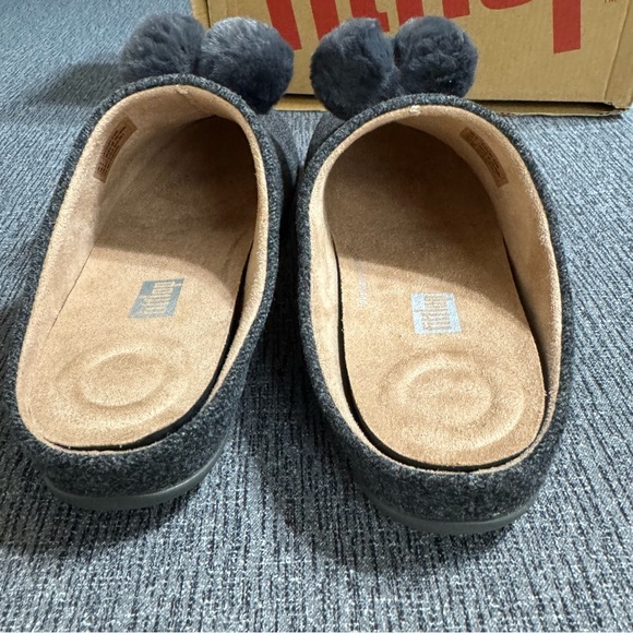 Fit Flop Women’s Chrissie Pom Pom Slippers - Picture 8 of 15